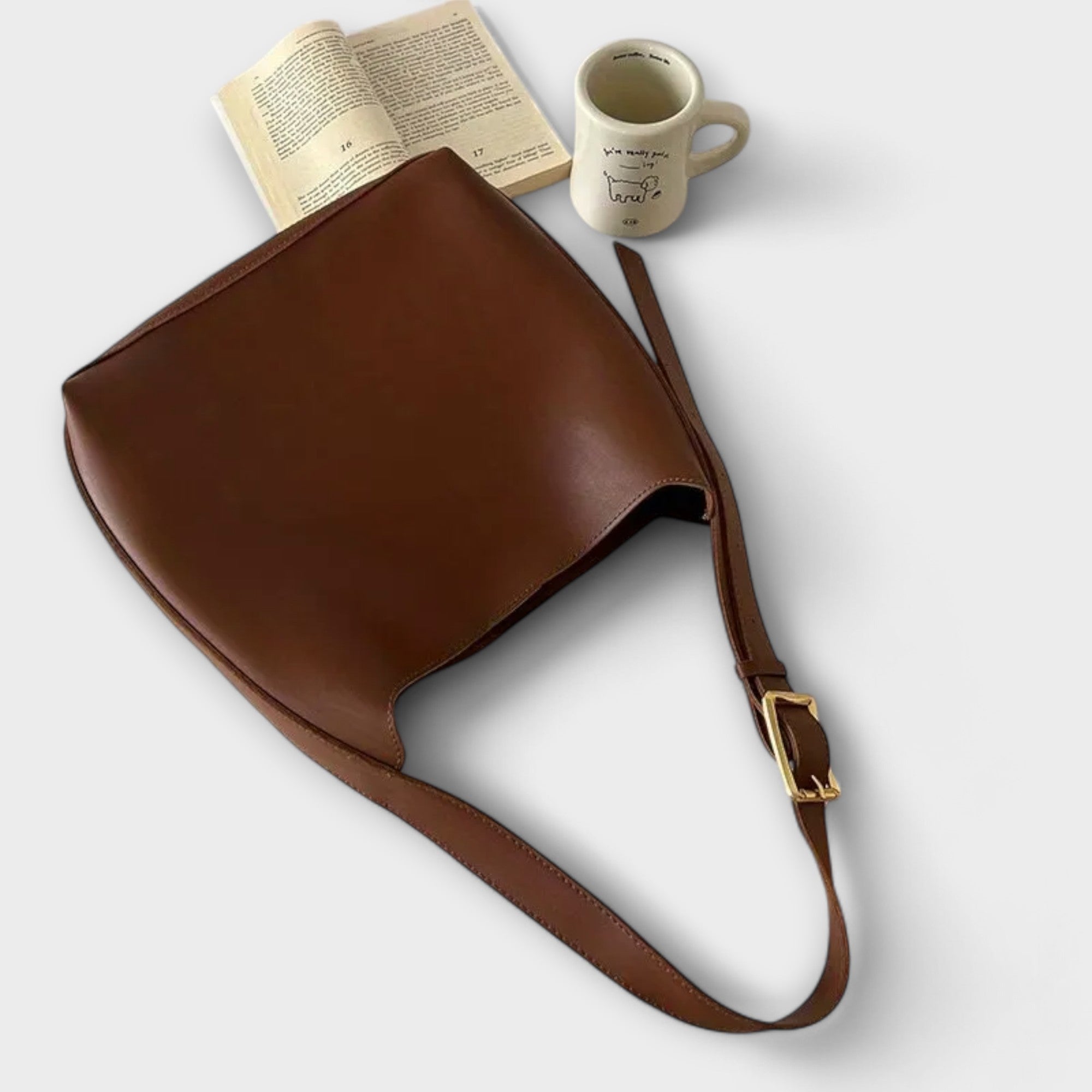 Isidore – Elegante Borsa a spalla in pelle