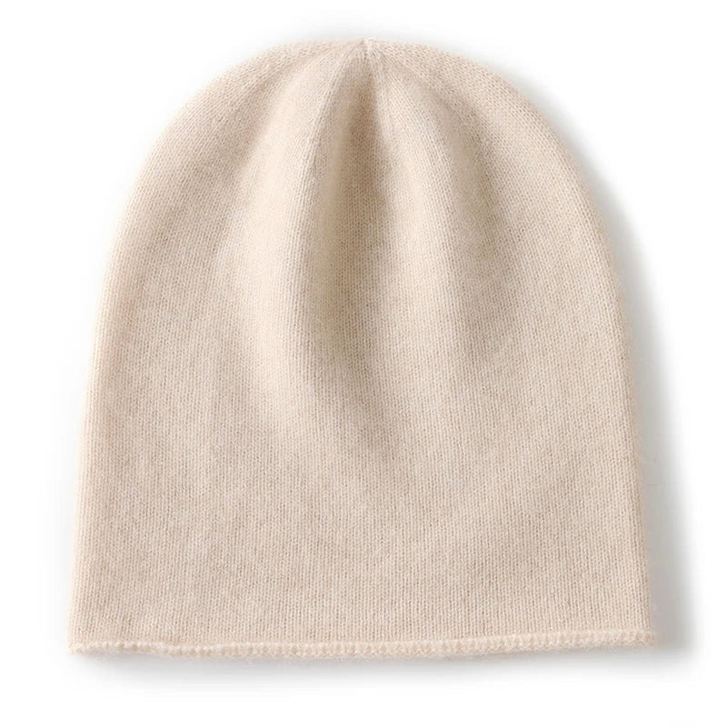 Beanie Slouch in Mistura di Cashmere per Donna