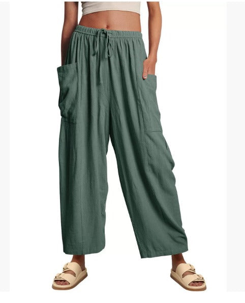 Ester | Pantaloni in lino artigianali