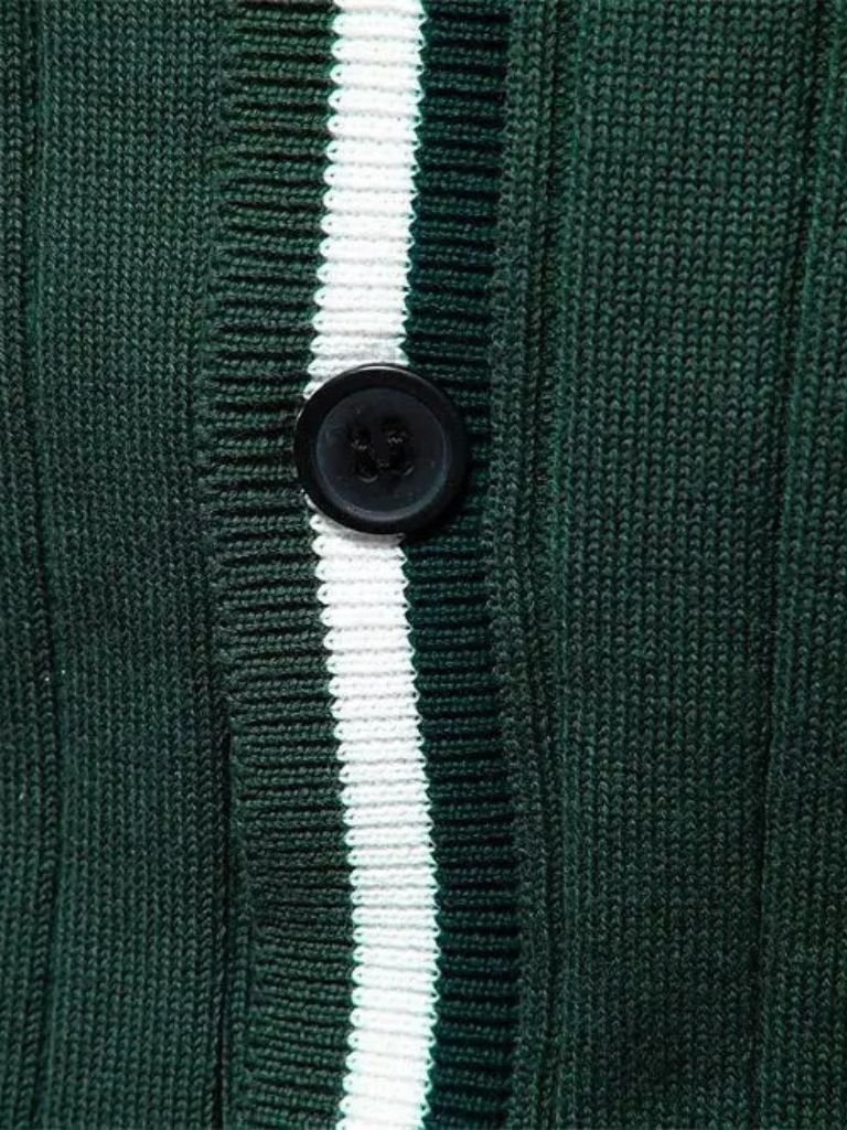 Cardigan in Cotone con Bottoni - Viretti