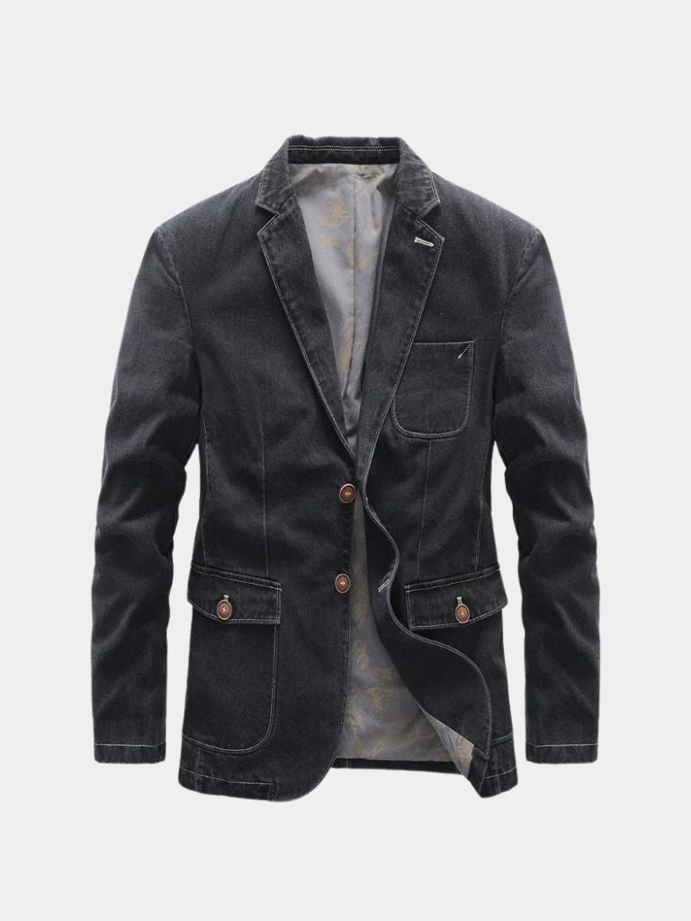 Giacca Blazer Denim Covenant – Viretti
