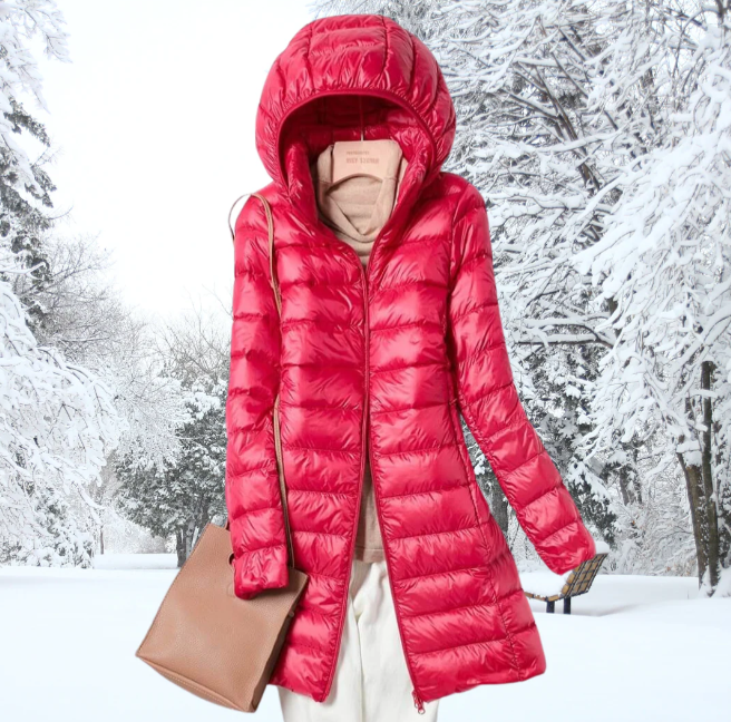 Celeste – Giacca in piuma ultraleggera per l'inverno