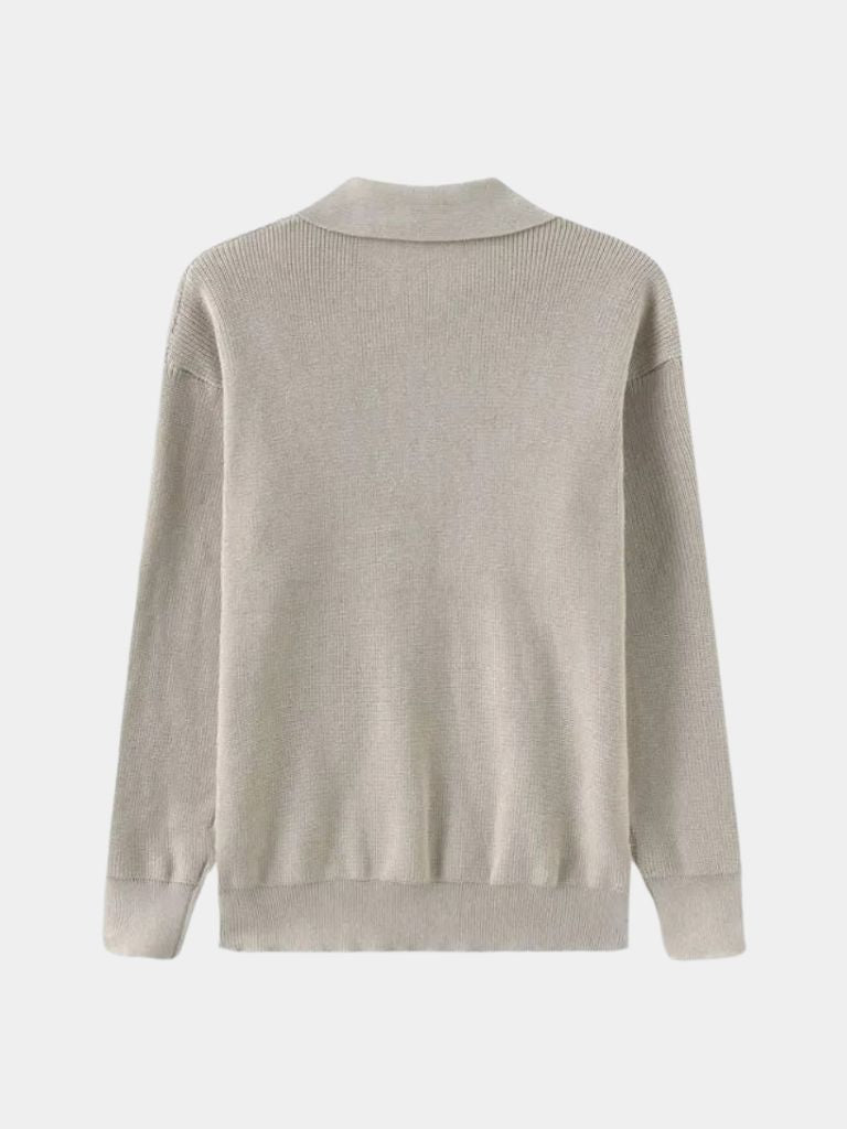Maglione Mezza Zip Essenziale - Viretti