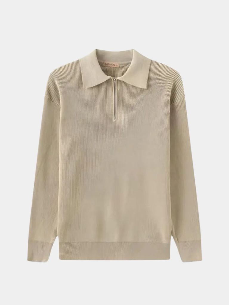 Maglione Mezza Zip Essenziale - Viretti