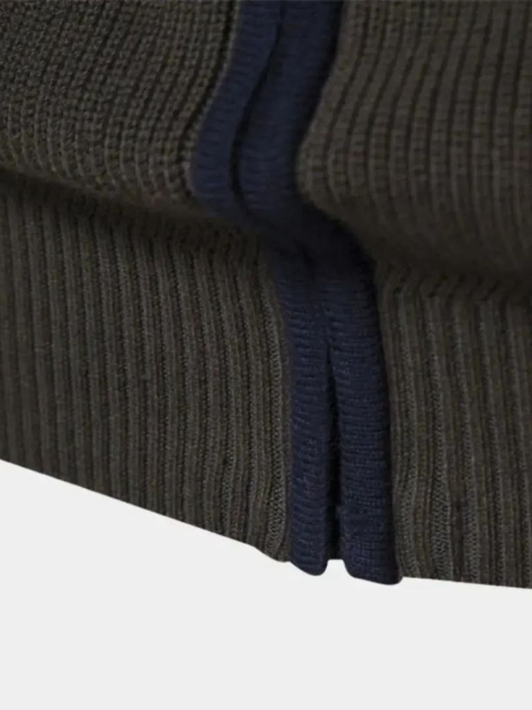 Maglione con Zip Essenziale - Viretti