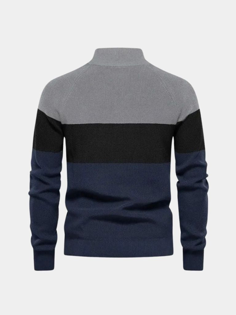 Maglione con Zip Essenziale - Viretti
