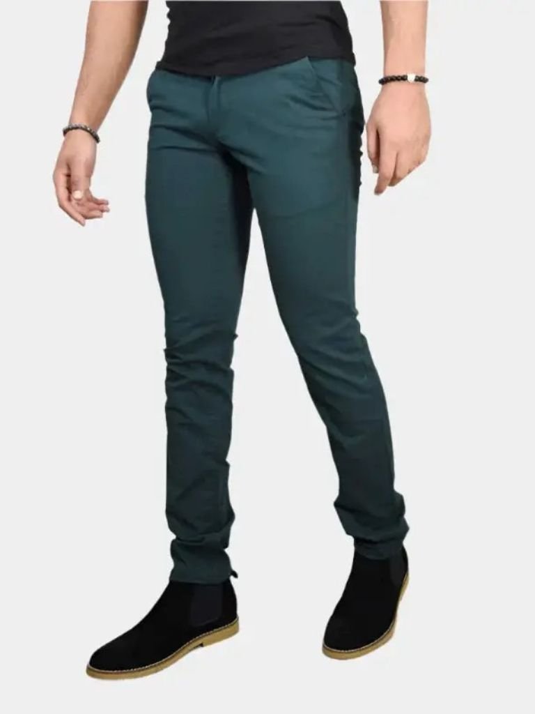 Pantaloni Slim Fit Dritti Essenziali - Viretti