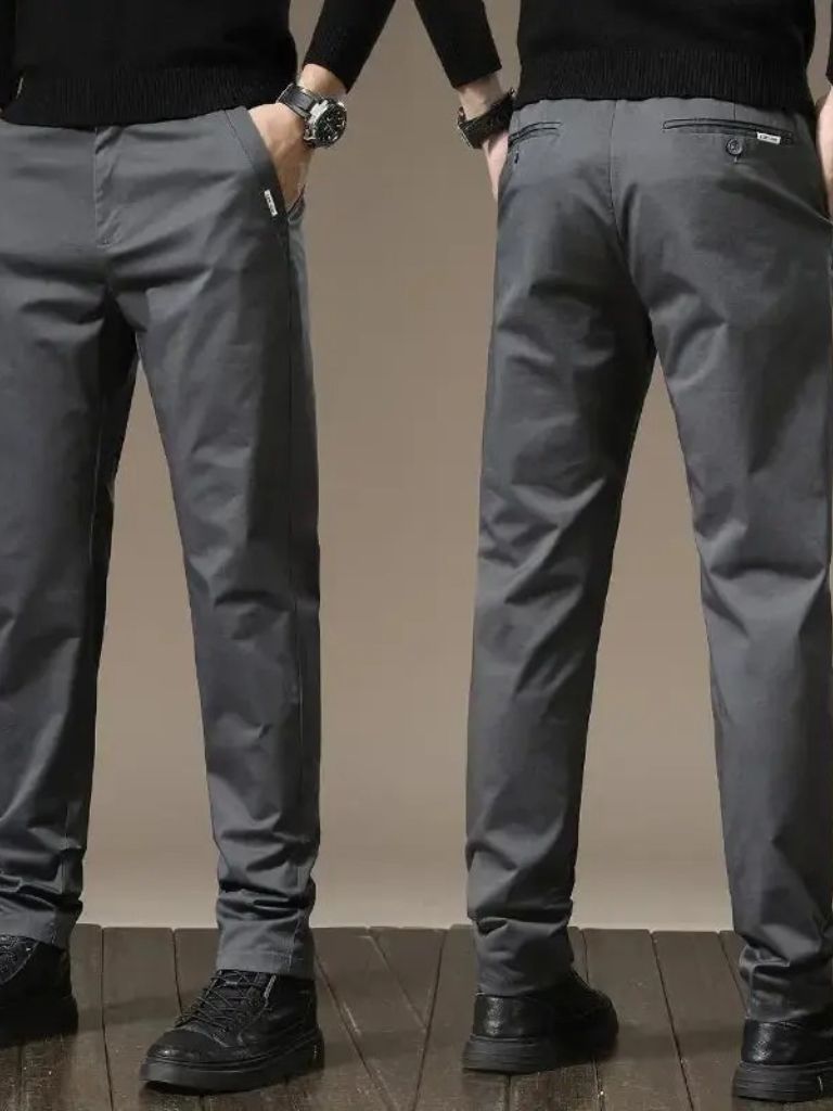 Pantaloni Dritti Essenziali - Viretti