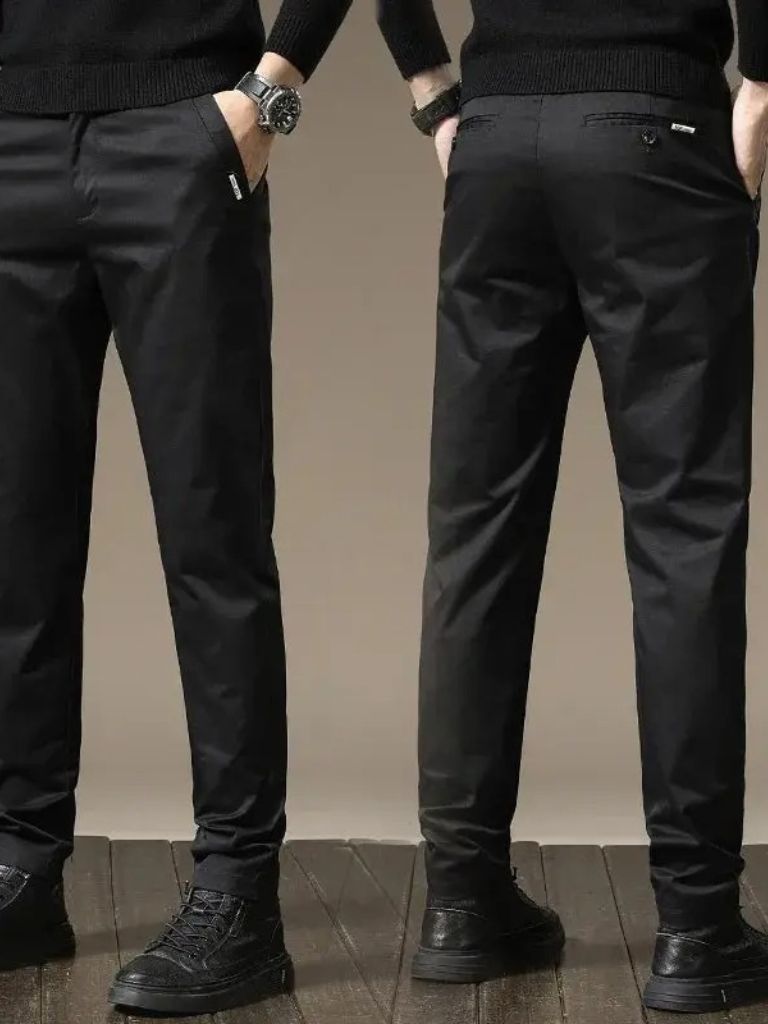 Pantaloni Dritti Essenziali - Viretti