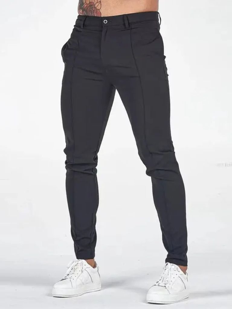 Pantaloni Skinny Elasticizzati Essenziali - Viretti