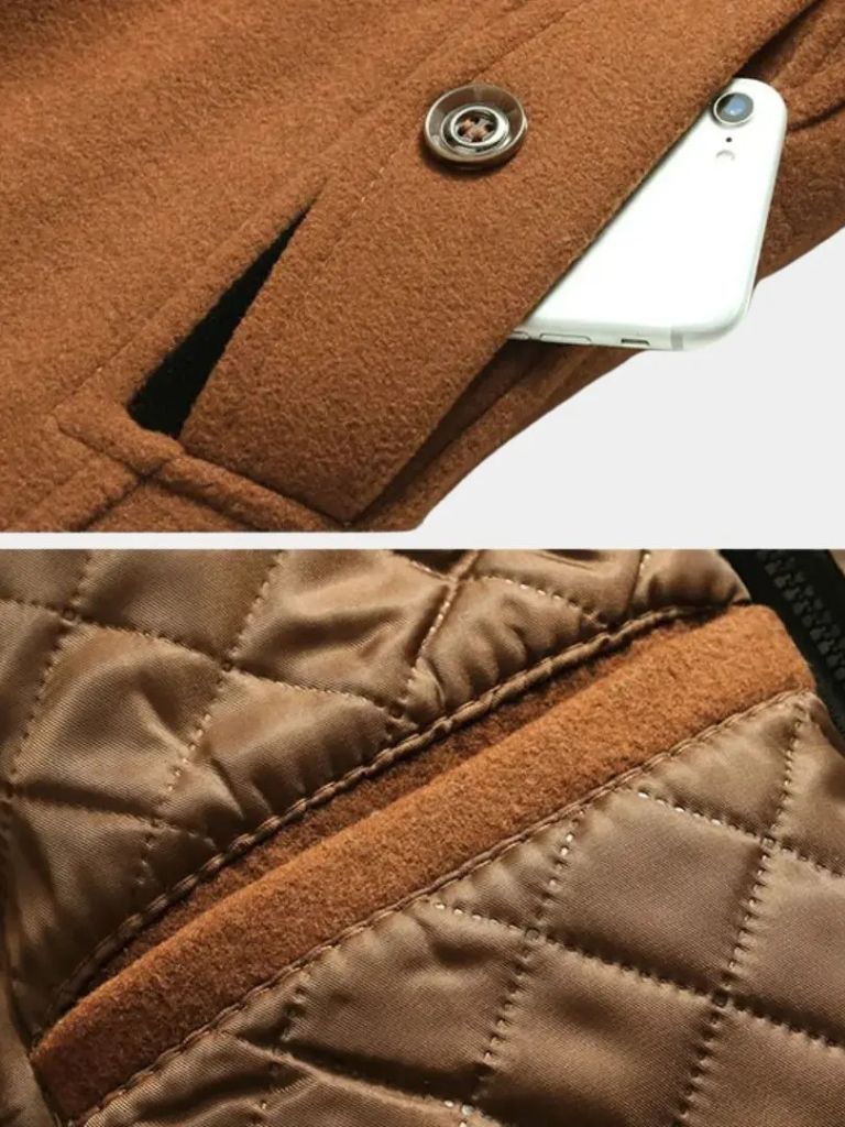 Cappotto Essenziale in Mistura di Lana - Viretti
