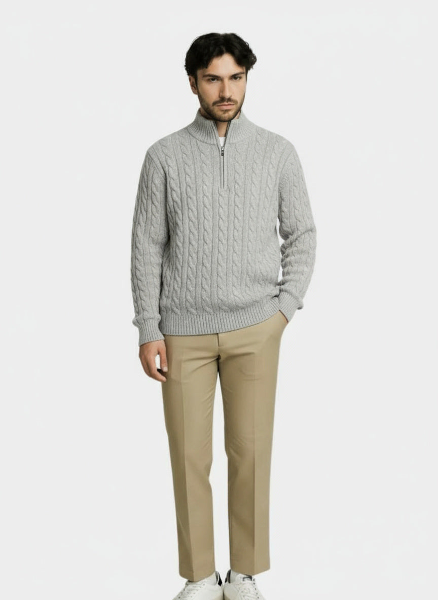 Maglione Essential Half Zip - Viretti