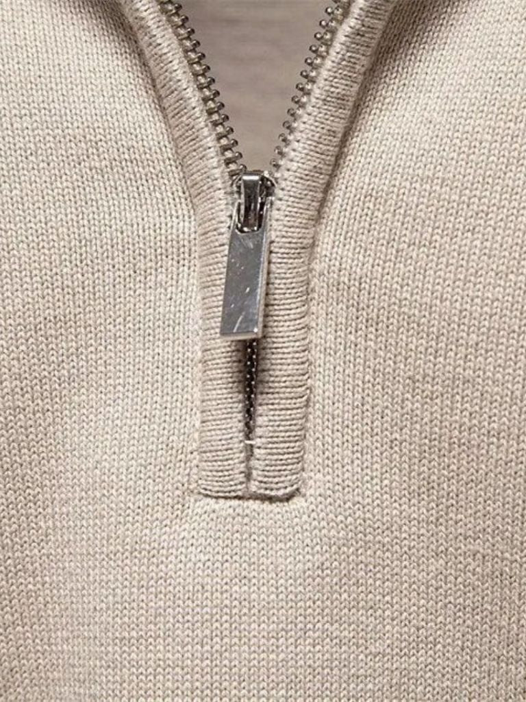 Cardigan in Maglia Mezza Zip - Viretti