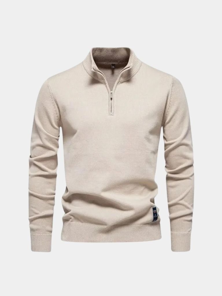 Cardigan in Maglia Mezza Zip - Viretti