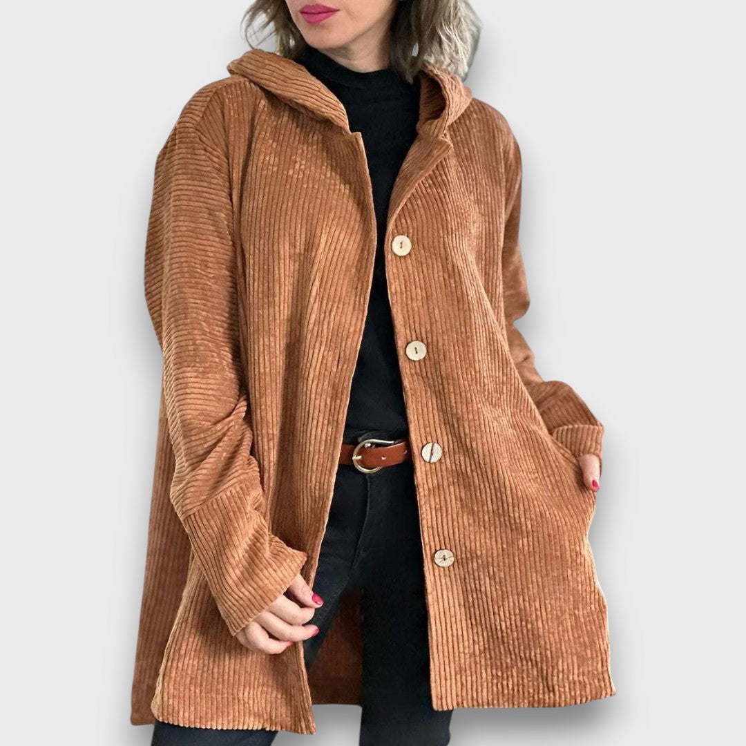 Corvianne – Giacca con Cappuccio Casual