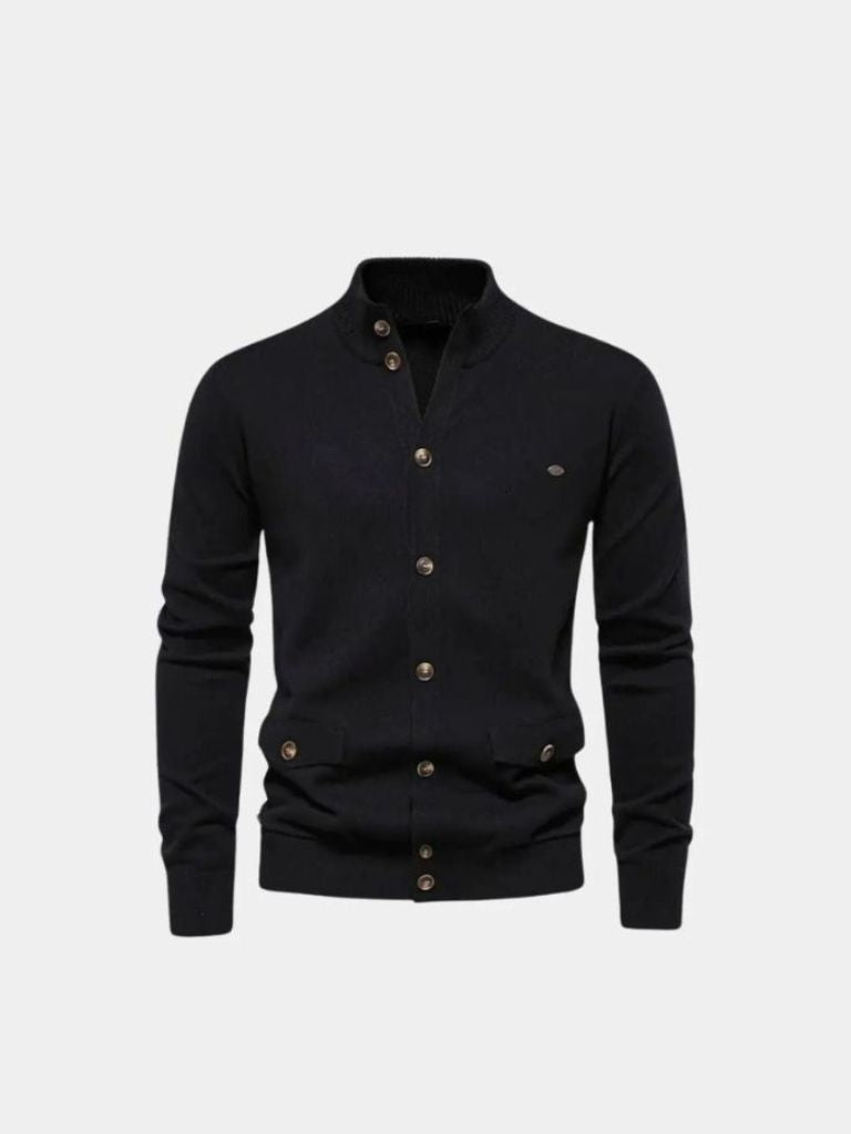 Cardigan con Collo Alto - Viretti