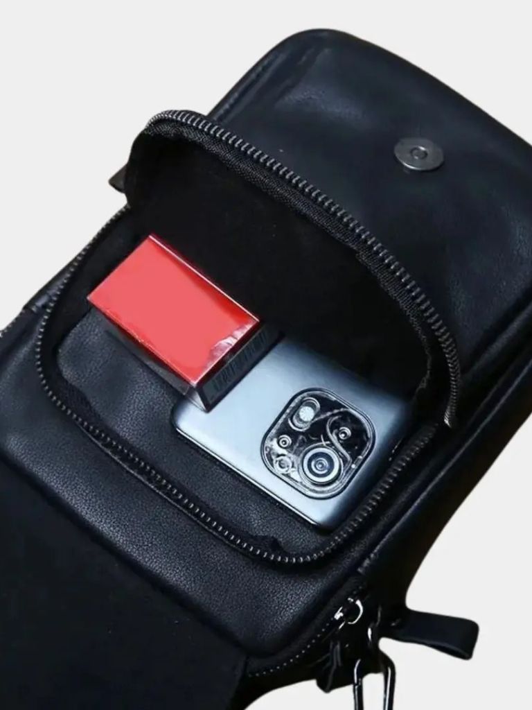 Borsa a Spalla in Pelle da Uomo - Viretti