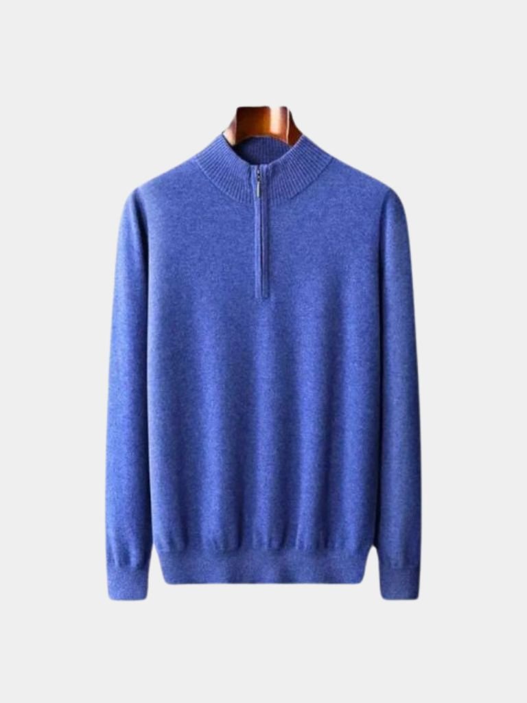 Maglione Merino Mezza Zip - Viretti