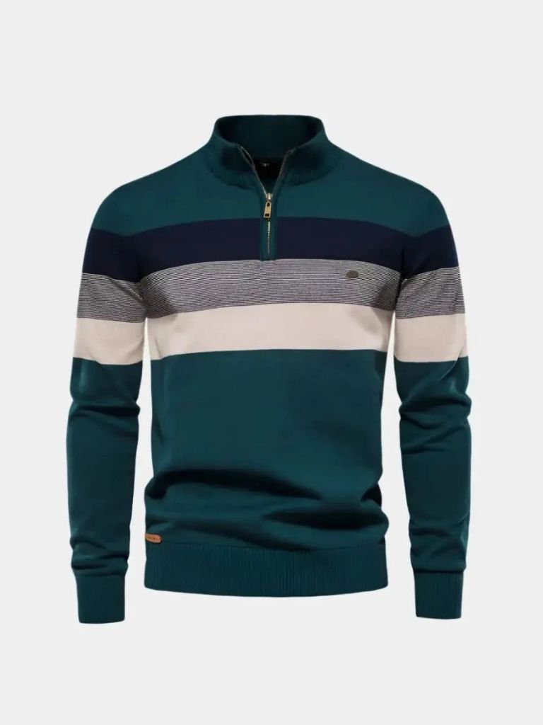 Maglione Minimalista con Collo Alto - Viretti