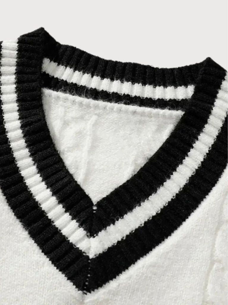 Maglione Minimalista a V - Viretti