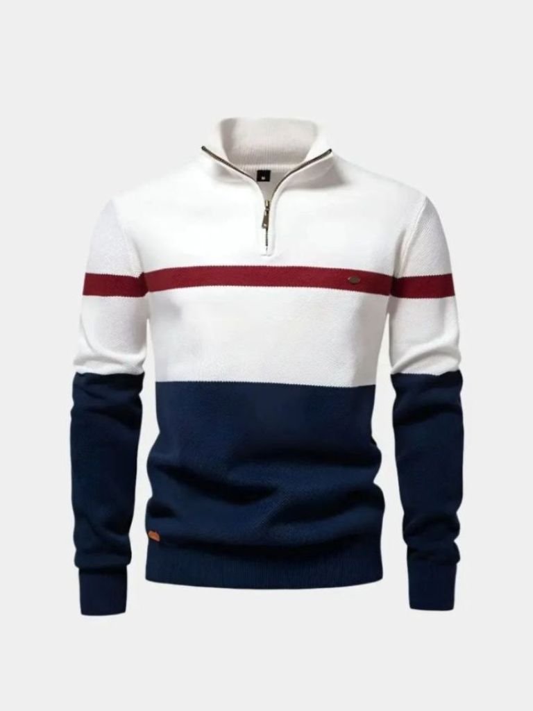 Maglione a Mezzo Zip - Viretti