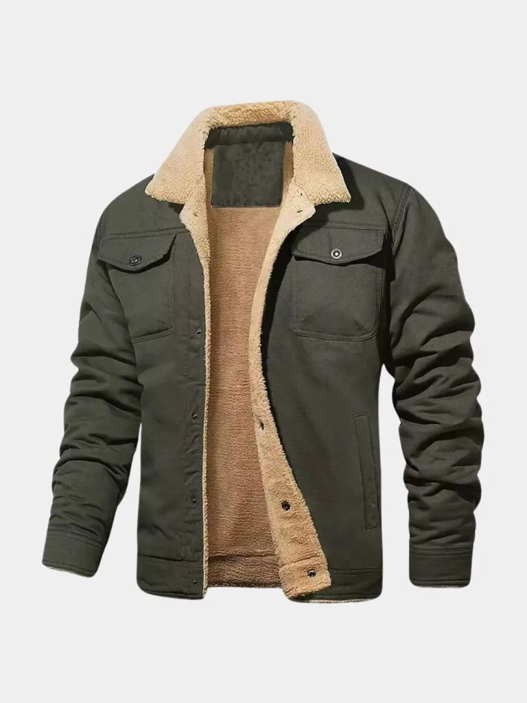 Giacca Bomber in Fleece Vintage - Viretti